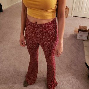 NOBO vintage style hippie flare legging pants
